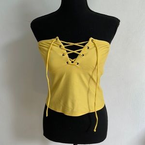 Victoria's Secret swim tube style top M